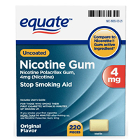 ニコチン ガム・ストップスモーキング・エイド（禁煙ガム）・オリジナル フレーバー 4 mg 220 粒
