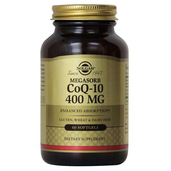 メガソーブ CoQ-10 400 mg 60 ソフトジェル - ウインドウを閉じる