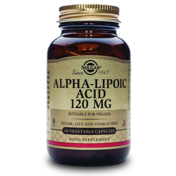 アルファリポ酸 120 mg 60 ベジタブル カプセル - ウインドウを閉じる