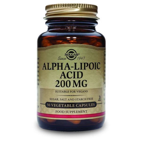 アルファリポ酸 200 mg 50 ベジタブル カプセル - ウインドウを閉じる
