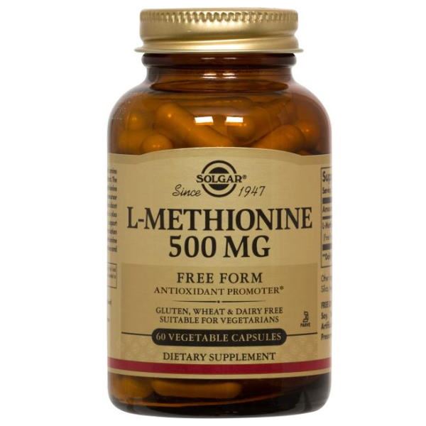 L-メチオニン 500 mg 90 ベジタブル カプセル - ウインドウを閉じる