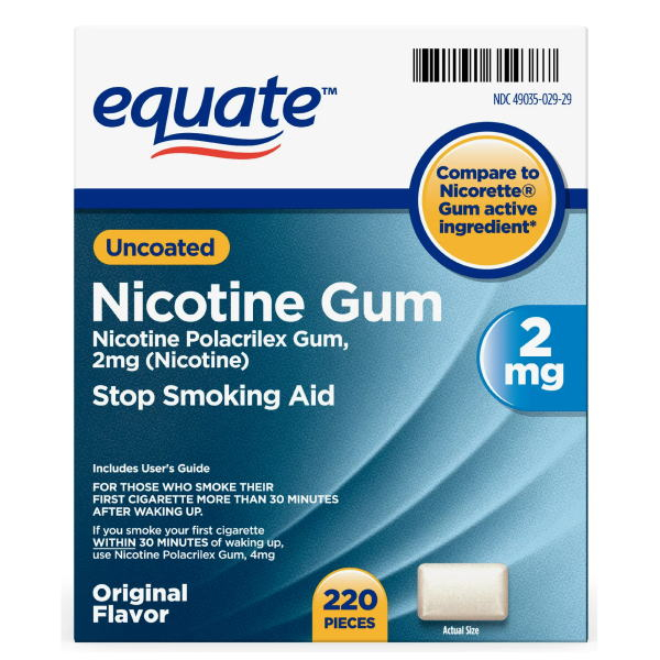 ニコチン ガム・ストップスモーキング・エイド（禁煙ガム）・オリジナル フレーバー 2 mg 220 粒 - ウインドウを閉じる