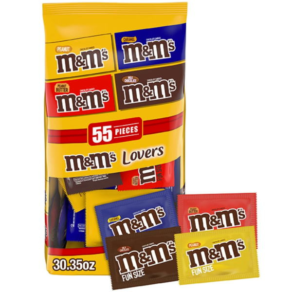 M&M'S チョコレート ラバーズ バラエティ (860.4g 30.35 オンス) 55 個入り - ウインドウを閉じる