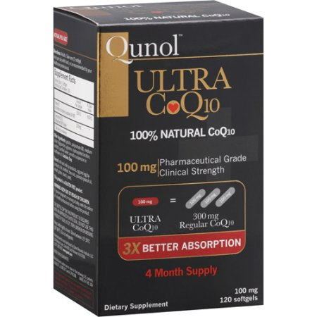 クノール・ウルトラ100％ナチュラル CoQ10 100 mg 120 ソフトジェル - ウインドウを閉じる