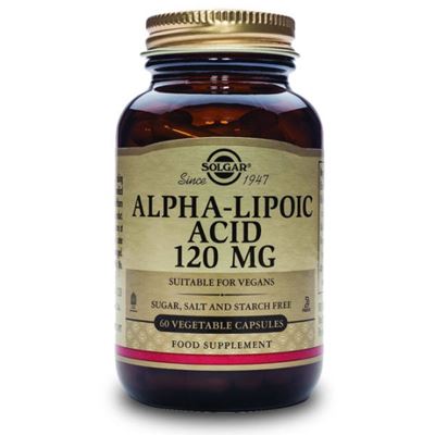 アルファリポ酸 120 mg 60 ベジタブル カプセル