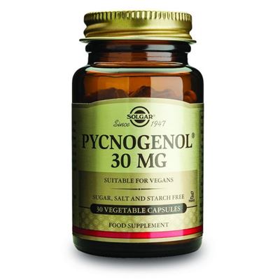 ピクノジェノール 30 mg 30 ベジタブル カプセル
