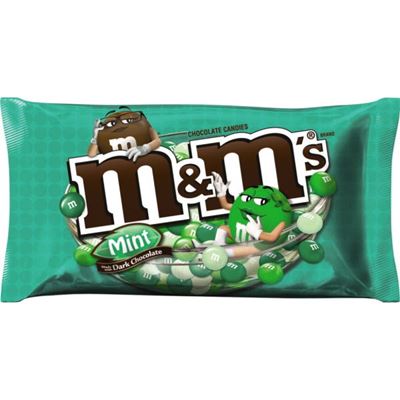 M&M's ミントダークチョコレート 288.88g (10.19 oz ) x 2袋セット
