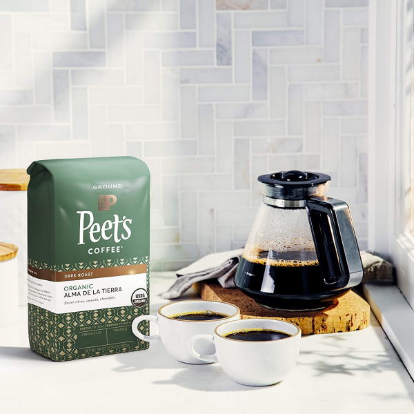 Peet's ピーツ・コーヒー・メジャー・ディカソンズ・ブレンド・ダークロースト・グランドコーヒー 20 oz (567g) - ウインドウを閉じる