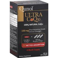 クノール・ウルトラ100％ナチュラル CoQ10 100 mg 120 ソフトジェル