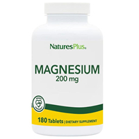 マグネシウム 200 mg 180 錠 (Nature's Plus)ネイチャーズプラス