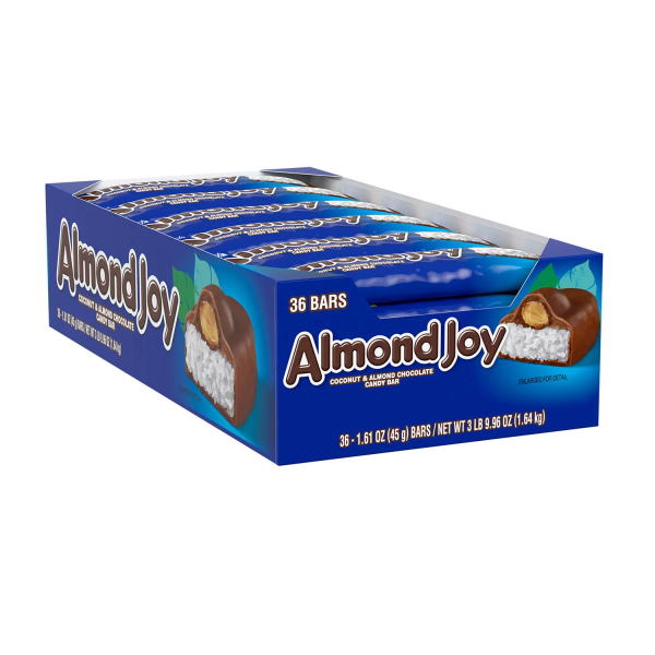 アーモンドジョイ ココナッツ・アーモンドチョコレートキャンディー 45g x 36バー - ウインドウを閉じる
