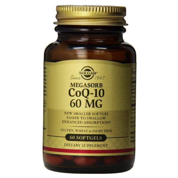 メガソーブ CoQ-10 60 mg 60 ソフトジェル - ウインドウを閉じる