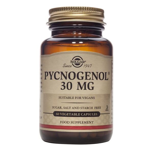 ピクノジェノール 30 mg 60 ベジタブル カプセル - ウインドウを閉じる