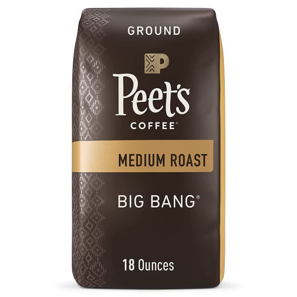 ピーツコーヒー・ビッグバング・ミディアムロースト・グランドコーヒー 510g ( 18 oz) - ウインドウを閉じる